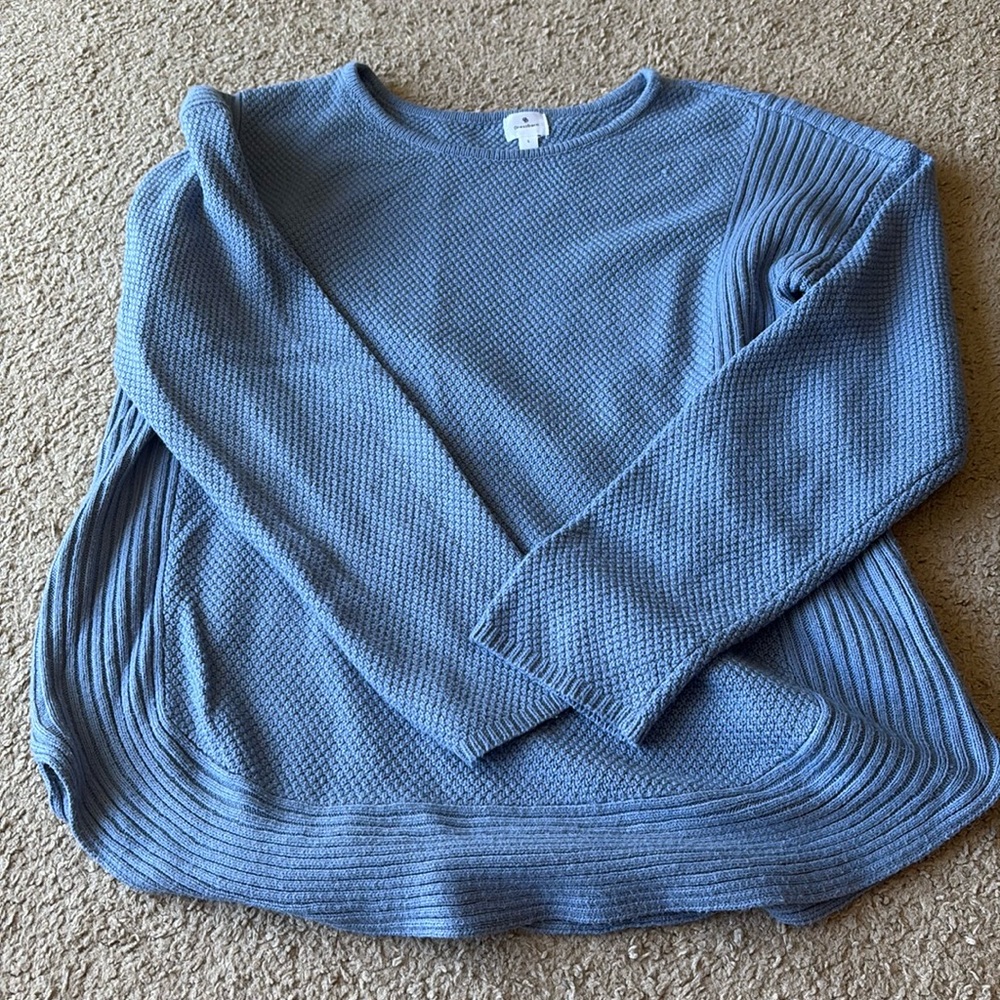Blue sweater